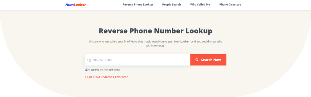 NumLooker homepage