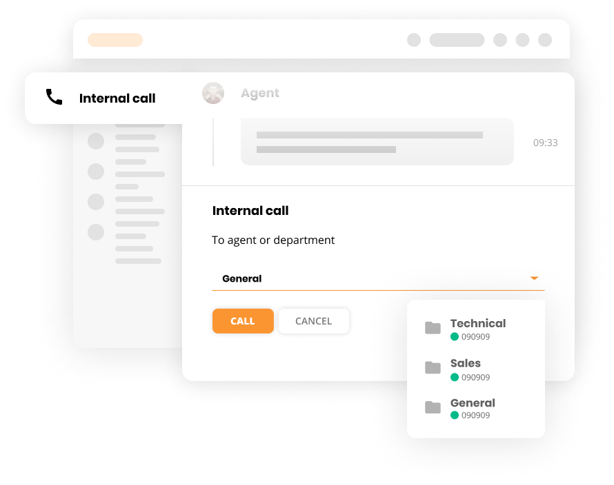 Internal call